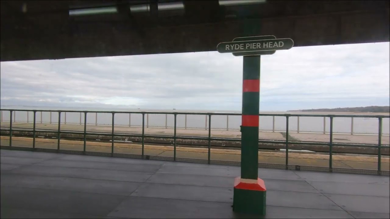 Island Line Train Cam - Ryde Esplanade To Pier Head & Back - Isle Of Wight - March 2022 | kittikoko