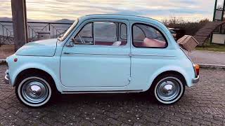 fiat 500 d 1963 sunset