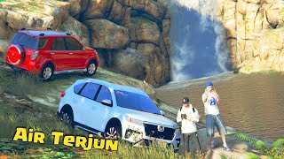 Liburan Ke Air Terjun dengan Mobil Baru di GTA 5 Indonesia