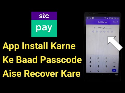 How To Recover STC Pay Passcode | STC Pay App Install Karne Ke Baad Passcode Kaise Recover Karen