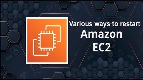 Various ways to restart an AWS EC2 instance