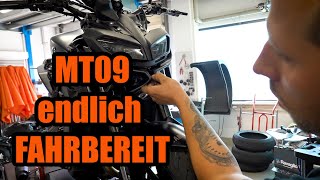 ENDLICH wieder ein FAHRBEREITES Motorrad für Jan! | Yamaha MT09Umbau VOLLENDET