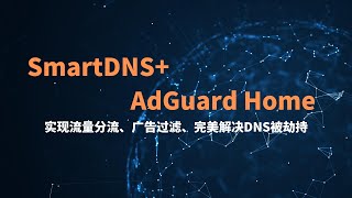 smartdns+AdGuardHome对接 passwall等科学上网插件教程 实现完美DNS分流功能 阻止DNS劫持 泄露等问题 优化网页打开速度视频缓冲时间 完美过滤国内外视频网站广告