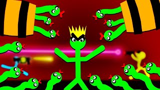 The KING of Snakes Can't be Defeated in Stick Fight The Game! screenshot 4