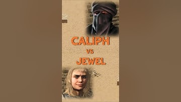 Caliph vs Jewel | Stronghold Crusader: DE #strongholdcrusader #fireflystudios #gameplay #rts