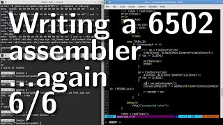 Writing a 6502 assembler for CP/M-65, part 6/6