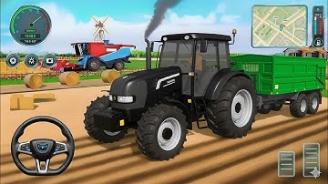 Real Tractor Farming Simulator 3D – Modern Tractor Driver Game – Android Gameplay