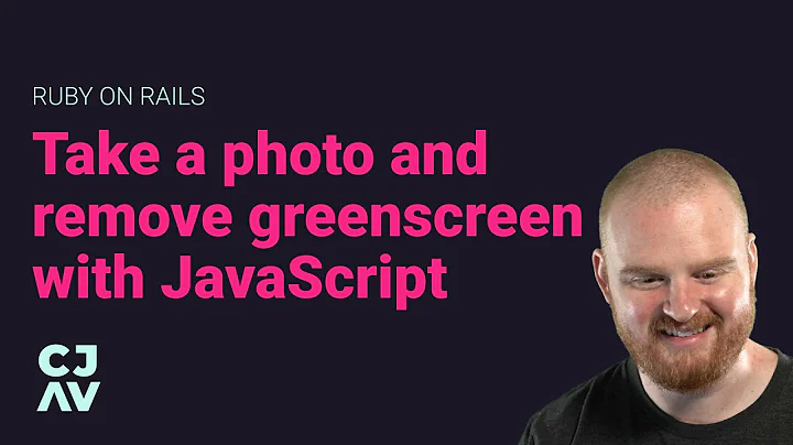 Take a photo and remove greenscreen with JavaScript