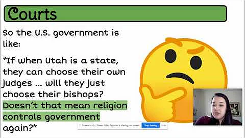 Struggle for Statehood: Courts