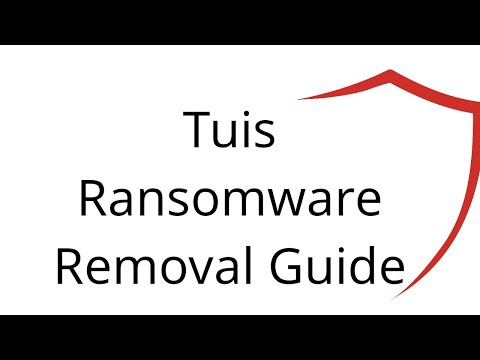 Tuis File Virus Ransomware [.Tuis ] Removal and Decrypt .Tuis Files