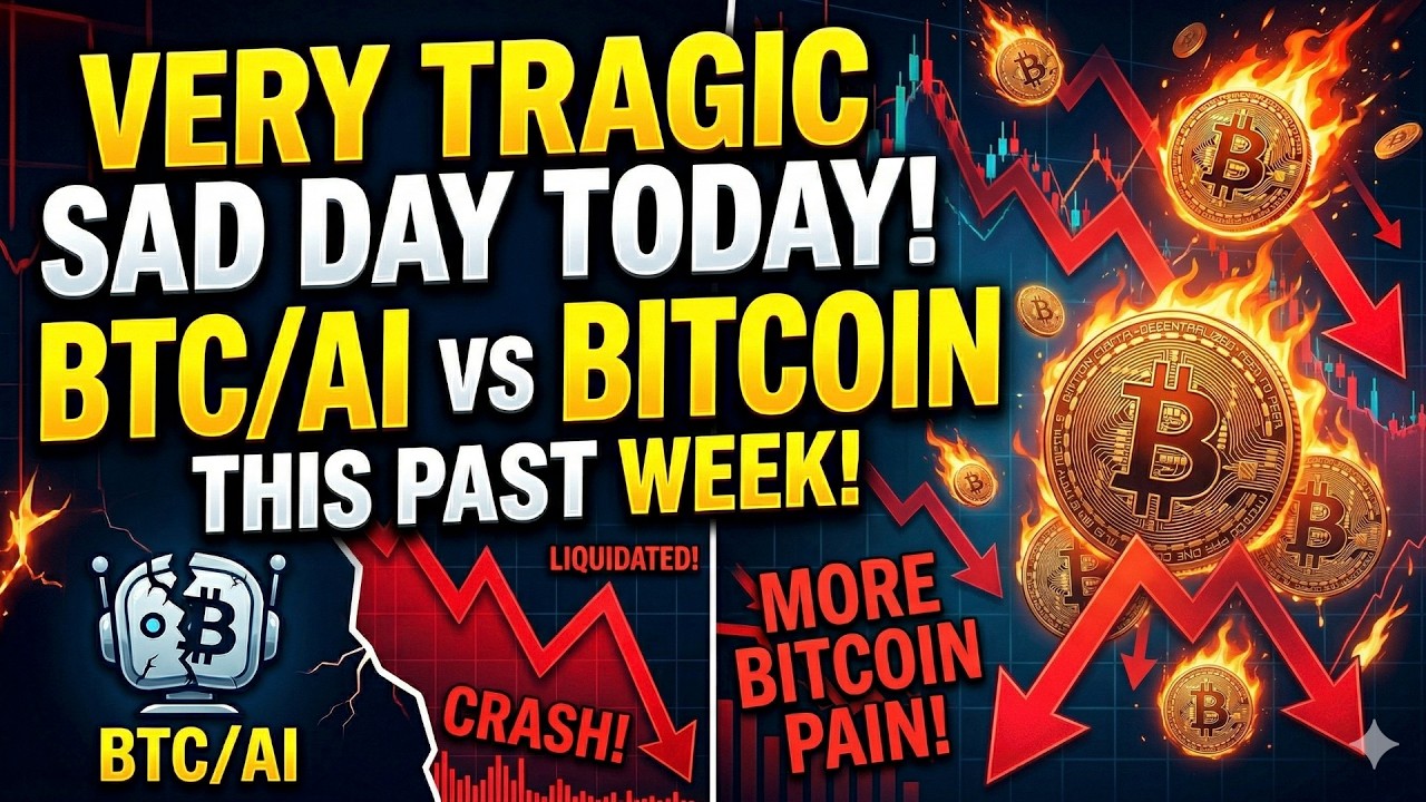 Personally Had A Very Tragic Sad Day Today! BTC/AI vs Bitcoin This Past ...