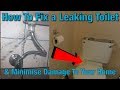 How to fix a leaking toilet | WC repair | My toilet is leaking