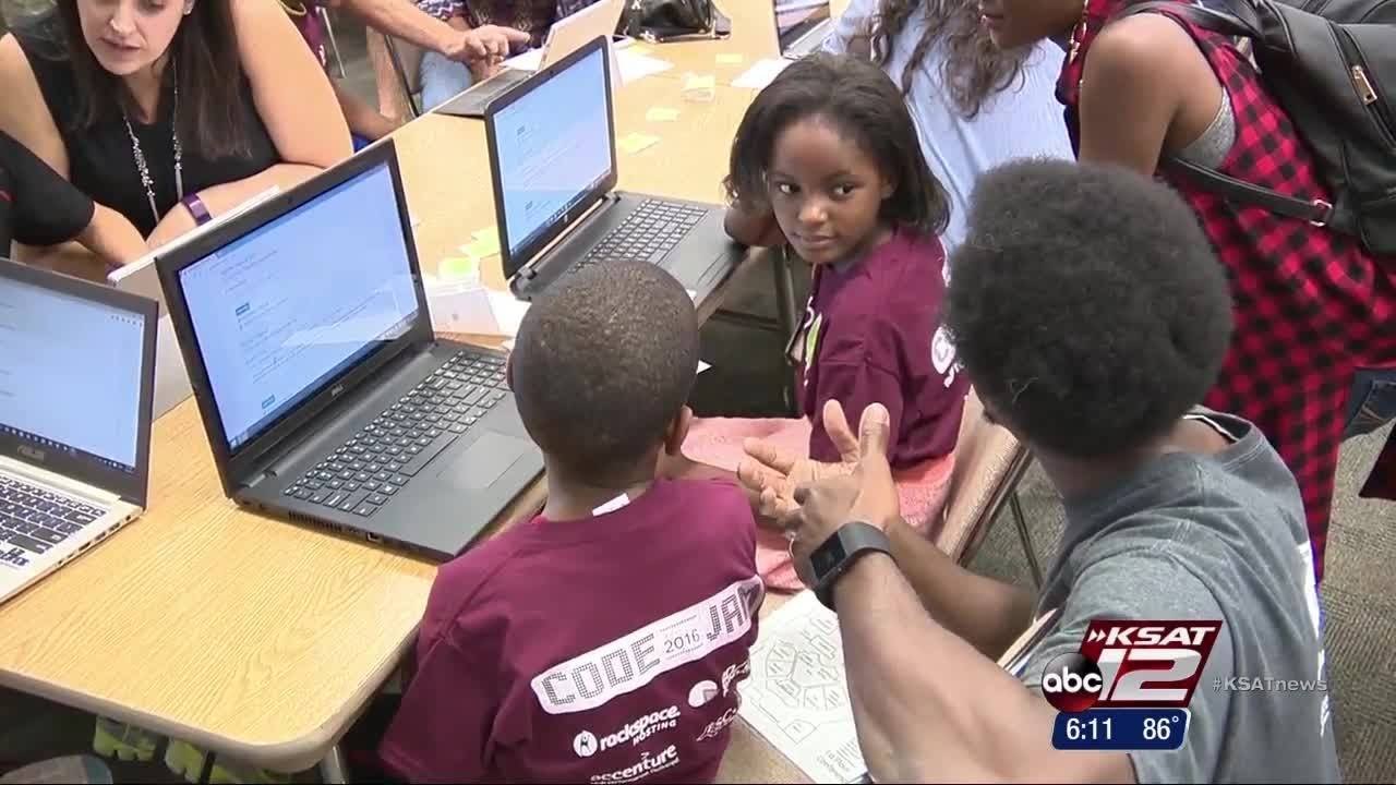 Video: About 700 children attend Youth Code Jam camp - YouTube