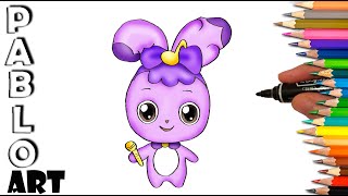 How to Draw  Lalaping - Catch Teenieping | Learn to Draw  step by step