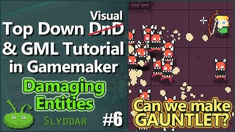 Top Down Tutorial in Gamemaker #6 Damaging Entities