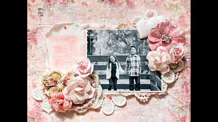 Valentines Mixed Media Layout with Tiffany Solorio...