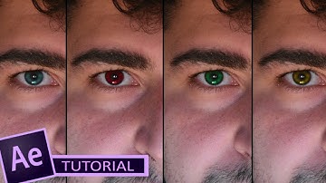 Change eye colors| After Effects Tutorial -  NO PLUG-IN