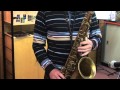 Summertime Backing Track - Conn 10m Tenor Sax - "Naked Lady"