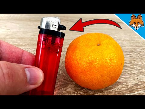 LIGHT a Tangerine and THAT will happen 💥 (Would you have known THAT?) 😱