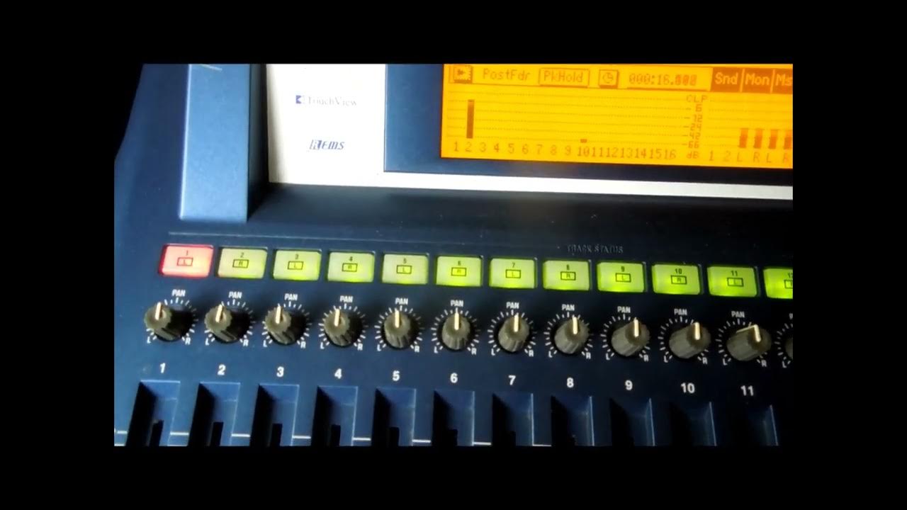 D1600 MK11 Multitrack recorder YouTube