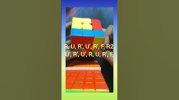 Learn the T-perm algorithm #cube #short