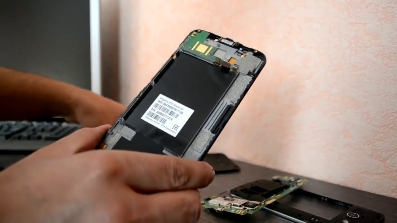 ЗАМЕНА LCD ZTE GRAND S2 ЧАСТЬ 2