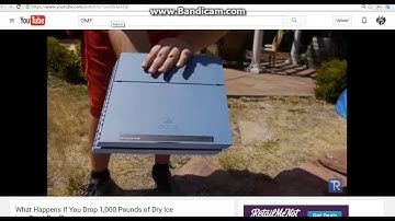 GUY DUMPS 1000 POUNDS OF DRY ICE IN A POOL