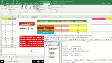 ExcelVBA 08: Interpolate data using multiple modules