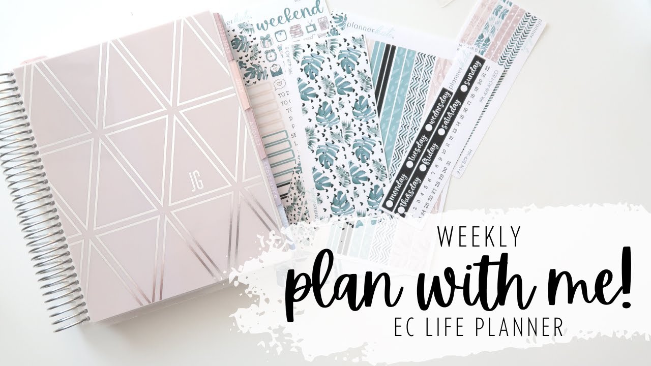PLAN WITH ME! | June 27 - July 3 | Erin Condren Life Planner - YouTube