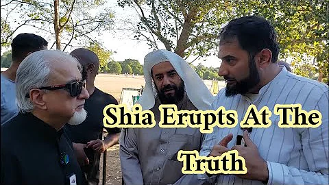 Shia Erupts At The Truth! Adnan Rashid and Shia Speakers Corner