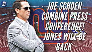 Joe Schoen NFL Combine Press Conference Takeaways! Says Daniel Jones Will Be Back! | New York Giants