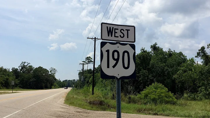 Road Trip #016.1 - US-190 West Part 1 - Slidell to...