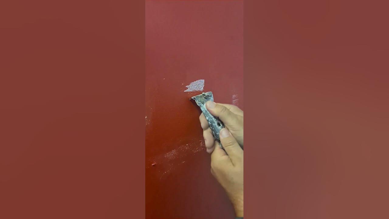 Painting a house Tip how to remove doublesided tape from wallshorts tutorial tips diy 👍& 🔔