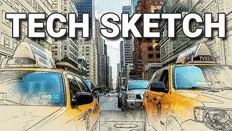 Tech Sketch Photoshop Action Tutorial