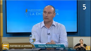 Entrevista al candidato del Partido de la Armonía, Ruben Martínez Izaguirre l 15 - 05 -2024