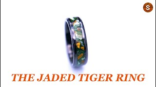 Making a Jade and Tiger's Eye Black Ceramic Ring by Patrick Adair Supplies 2,274 views 1 year ago 13 minutes, 35 seconds