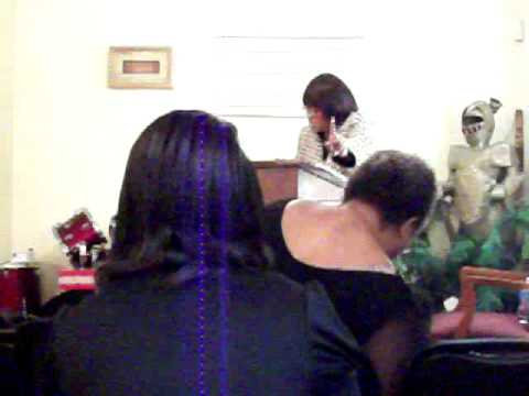 Apostle Sarah White Functioning In The Midst Of Di...