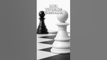 Maya tutorials model a chess pawn in autodesk maya #3d #tutorials #autodeskmaya #cgtutorial #maya