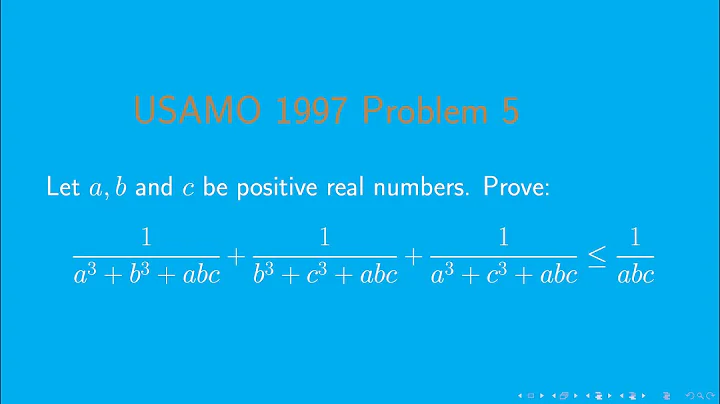 USAMO 1997 Problem 5