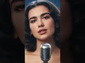 "Levitating" by Dua Lipa but in 1955 #shorts