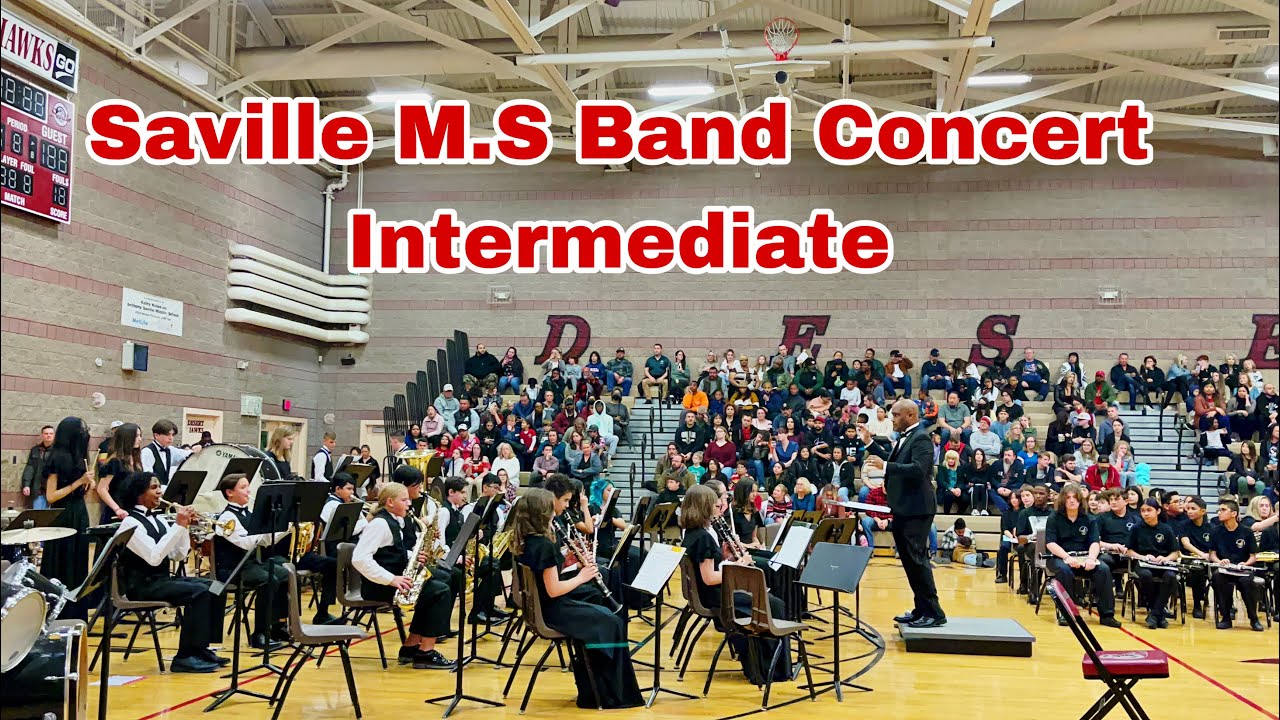 Saville Middle School Winter Band Concert 2022 YouTube Saville Middle School Winter Band Concert 2022 YouTube