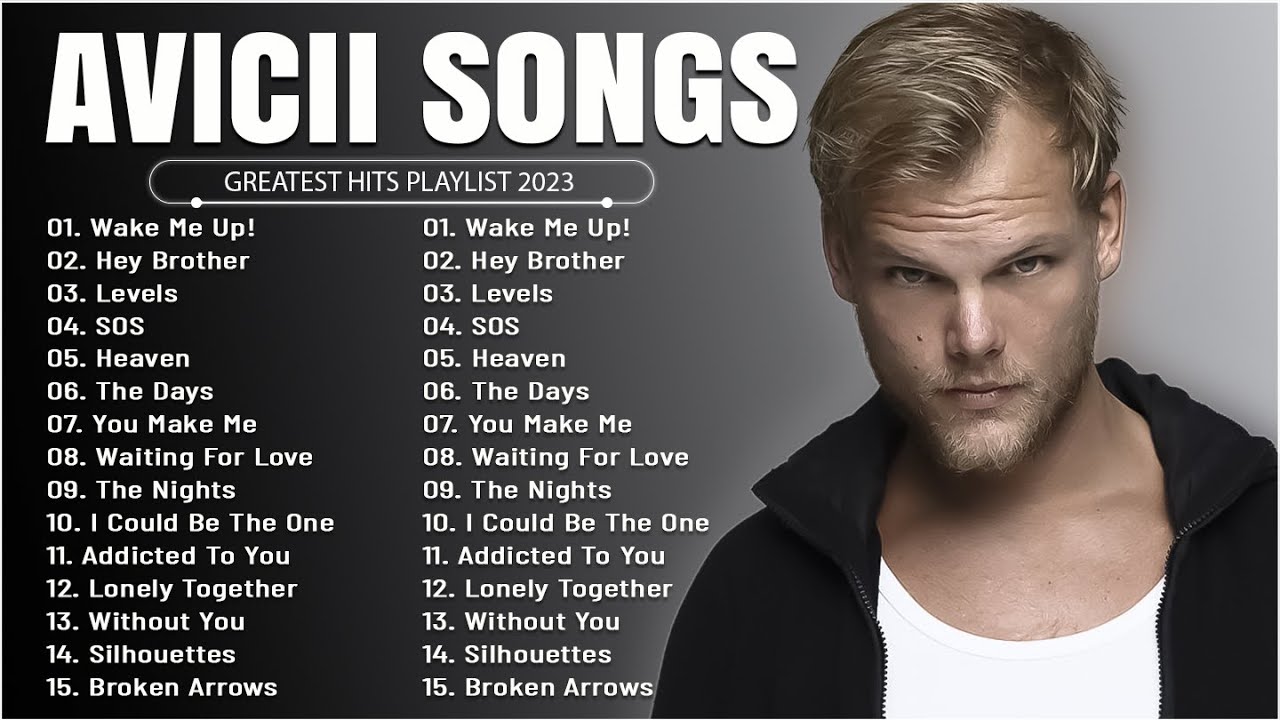 Avicii   Greatest Hits Full Album   Best Songs Collection 2023