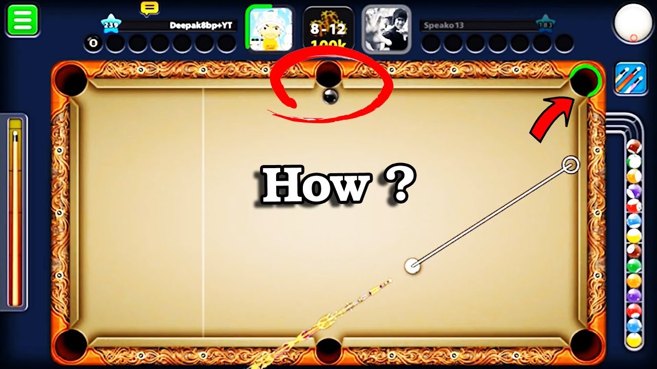 8 Ball Pool Most Incredible And Best Trickshots In The ...