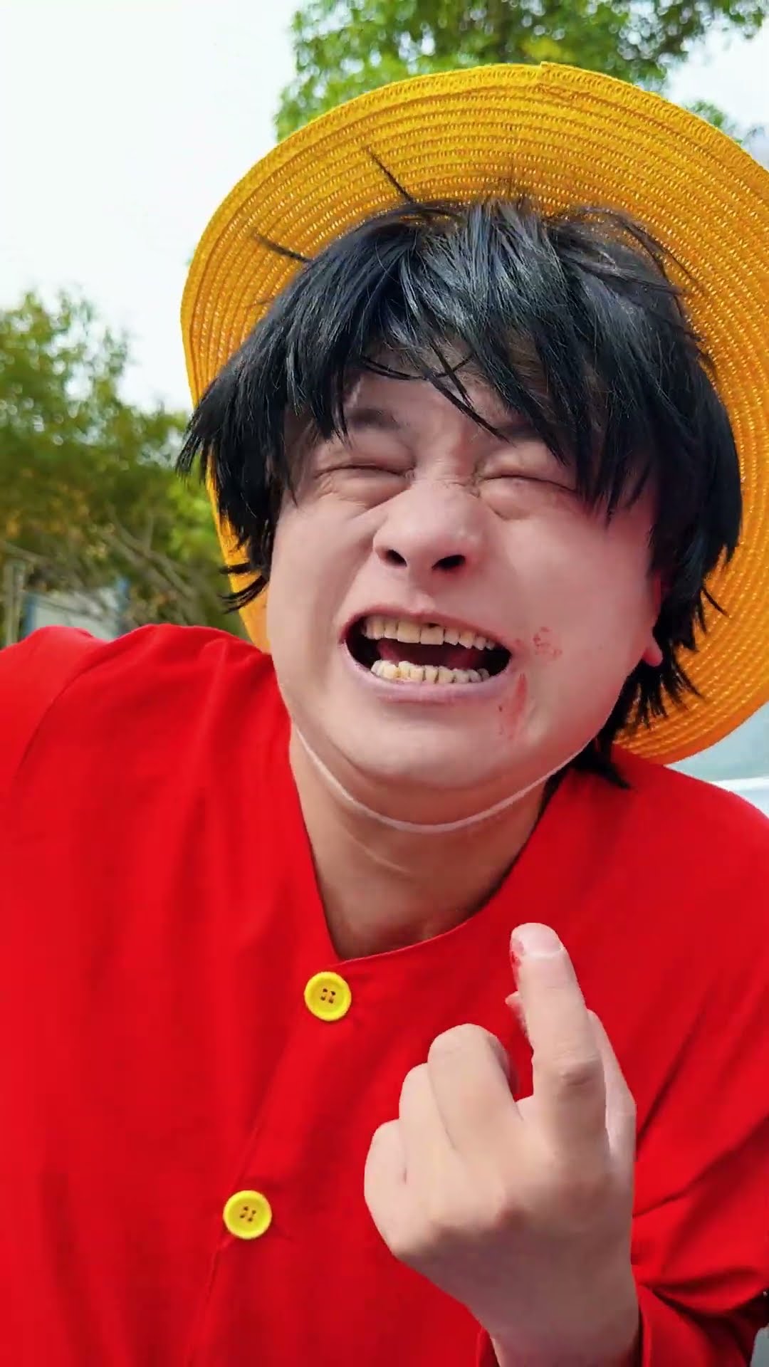 碰瓷的遇上路飞一家人真倒霉 #海贼王 #路飞