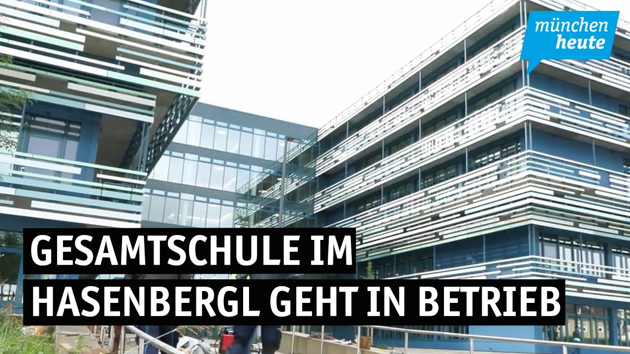 Rechtzeitig zum Schulstart geht die Gesamtschule im Hasenbergl in Betrieb