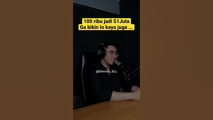100ribu jadi 51Juta, tetep aja ga jadi kaya #uang #investasi #investasidarinol