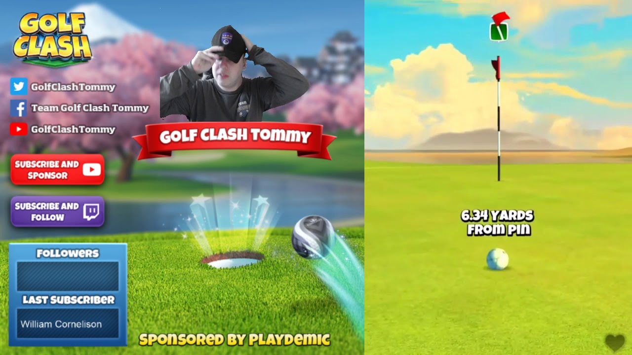Golf Clash tips, Playthrough, Hole 19 PRO & EXPERT Fuji Open