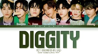 NCT DREAM 'Diggity' DREAM-VERSE Chapter #3 s 가사 Color Codeds Eng/Rom/Han