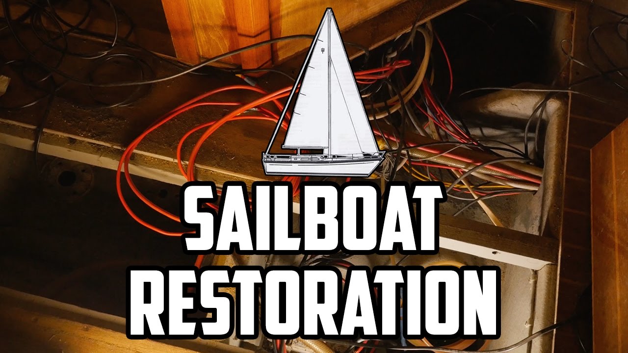 Sail Life – Painting & preparing to rewire the boat – DIY sailboat refit