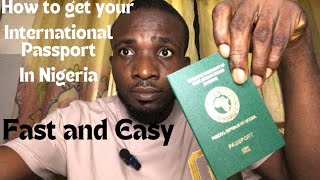 how to get your international passport in nigeria